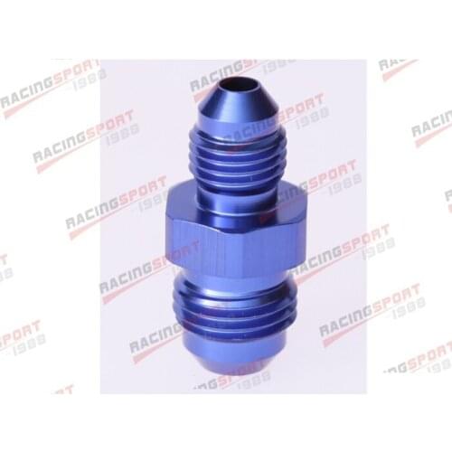AN -4 (AN4) to AN -3 (AN3) Straight Reducer Adapter adaptor fitting blue