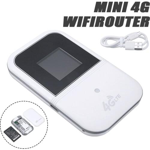 POHIKS Portable Car Mobile Wifi Hotspot Wireless Broadband High Speed 150Mbps 4G Internet Routers For Windows 8/7/Vista/XP