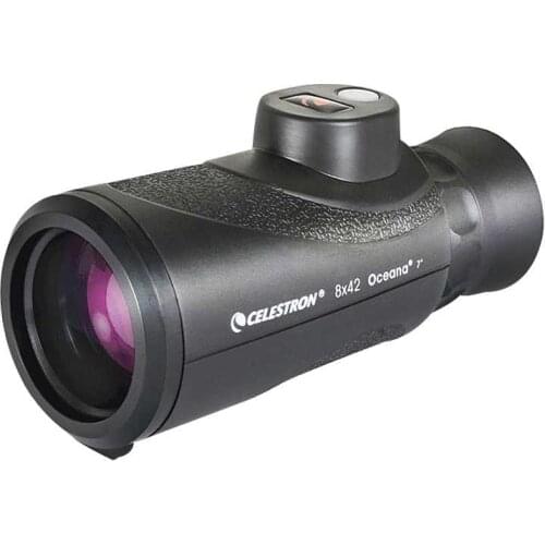 Celestron Oceana 8x42HD Monocular Fully Multi-Coated BAK4 optical Waterproof and Fog proof Compass built-in telescope