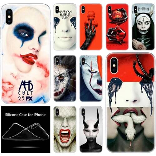 Luxury Soft Silicone Phone Case TV American Horror Story for Apple iPhone 11 Pro XS Max X XR 6 6S 7 8 Plus 5 5S SE Fashion Cover