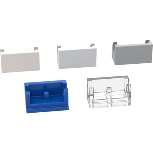 10PCS Assembles Particles 3937 1x2 Bricks Building Blocks DIY Education Assembly Parts Toys For Children Gifts