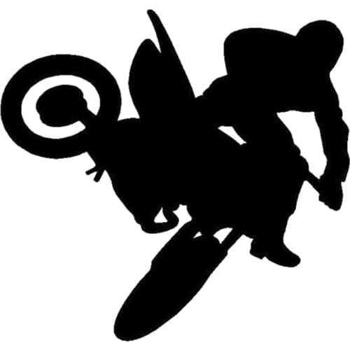 Fashion Freestyle Motocross Car Stickers Waterproof Vinyl Window Decal Funny Car Window Bumper Novelty JDM Drift car stickers