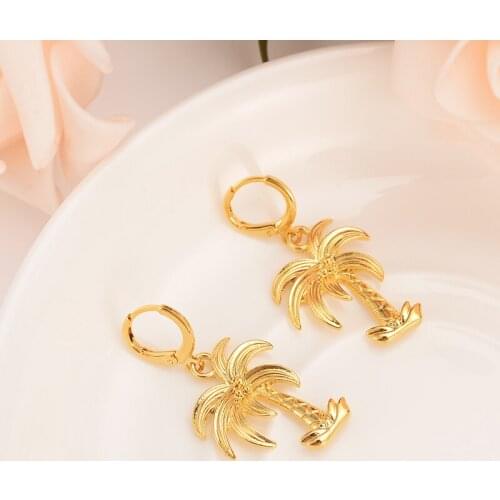 New Fashion Simple Jewelry Filled Womens Dangle Charms gold filled Cross Earrings For Womens Gift wedding bidal jewelry girl