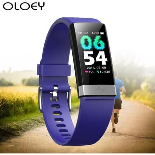 New ECG +PPG Smart Bracelet Heart Rate Blood Pressure Sleep Monitoring Bluetooth Sports Fitness Tracker Large Screen Smart Watch