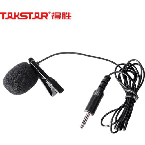 Takstar TCM-340 lavalier microphone use for video production, performance, broadcasting, instrument recording