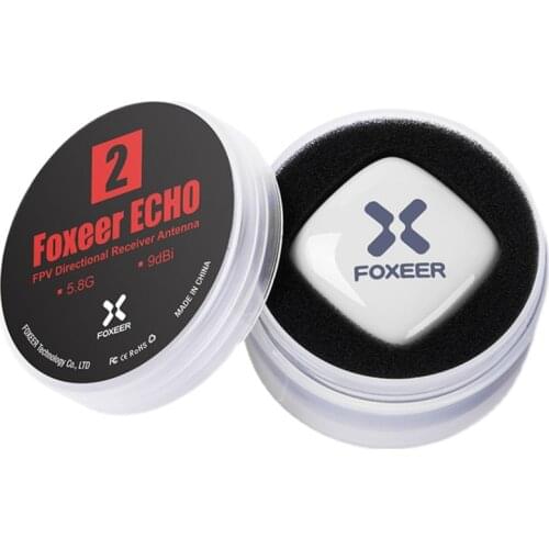 Foxeer ECHO2 5.8G 9dBi Flat Antenna FPV Directional Receiver Antenna For Quadcopter Multicopter Frame / Rc Racing Drone Parts