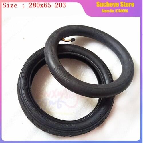 Good Quality 280x65-203 Tyre Inner and Outer Tyres Fits for Childrens Tricycle Baby Trolley Pneumatic Tire
