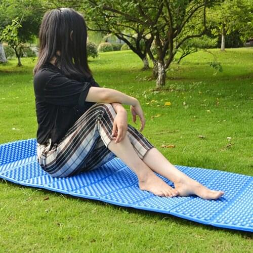 Outdoor Egg NestPortable Folding Soft Mats Outdoor Camping Thicken Moisture-proof Cushion Hiking Travel Sleeping Mat