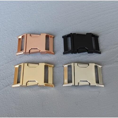 10 Pcs 30mm Metal Bag Backpack Strap Quick Side Release Buckle Purse Luggage Dog Collar Webbing Belt Clip Clasp Leathercraft
