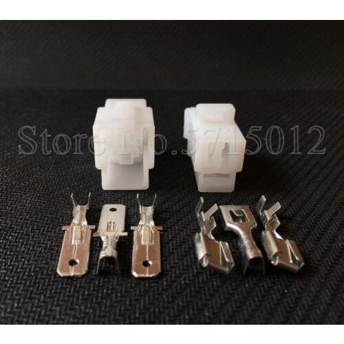 3 Hole 6110-4533 Battery Charger CDI Wire Connectors Automotive Electrical Plug