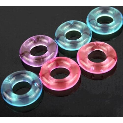 3Pcs TPE Lock Sperm Rings Sex Toys For Men Chastity Bdsm Cock Rings Enhance Erection Delay Time For Adult Sleeve Male Penis Ring