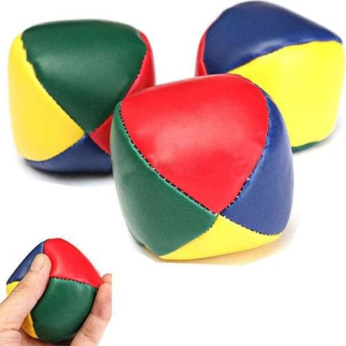 5cm Soft PU Juggling Ball Kids Toy Juggling Balls Classic Bean Bag Juggle Magic Circus Beginner Kids Toy