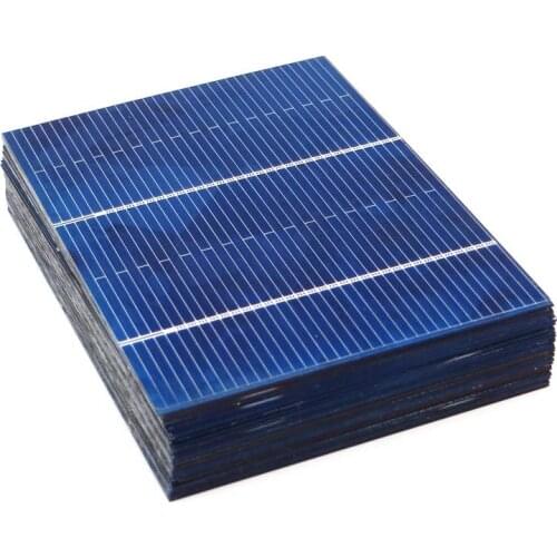50pcs/lot 78*52mm 0.66W Solar Panel Mini Solar System DIY Battery Phone Charger Portable Solar Cell Sunpower Painel charge