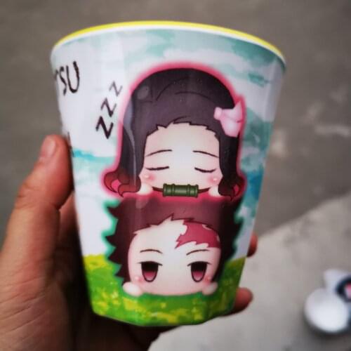 Anime Sailor Moon Tsukino Usagi Bathroom Mouthwash Cup Creative Action Figure Animal Cartoon Water Bottle Children Drinking Cups