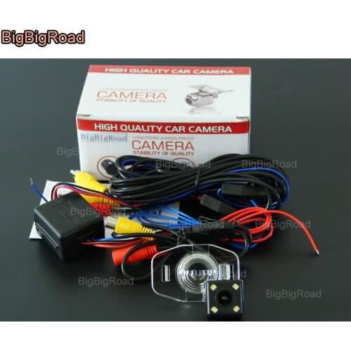 BigBigRoad Car Rear View Reversing backup Camera with power relay / filter For TOYOTA Corolla 2007 2008 2009-2013 parking camera