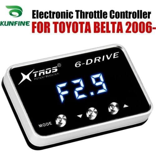 Car Electronic Throttle Controller Racing Accelerator Potent Booster For TOYOTA BELTA 2006-2019 Petrol Tuning Parts Accessory