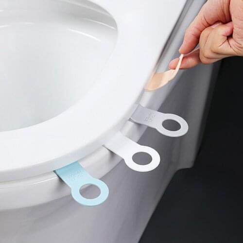 1 Piece Of Bathroom Toilet Toilet Accessories Toilet Lid Handle To Prevent Dirty Hands Silicone Handle Toilet Lifter