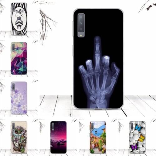 Fundas For Samsung Galaxy A7 2018 A750 Case Cover Soft TPU Silicone Back Cover For Samsung Galaxy A7 2018 A750 Cover Coque Shell