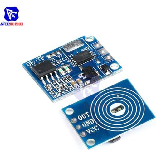 Diymore OE-TP Capacitive Touch Switch Sensor Module Digital Touch Sensor LED Dimming 10A DC 5 -12V