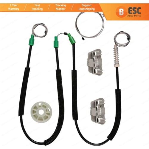ESC Auto Parts EWR659 Electrical Power Window Regulator Repair Kit Front Left Door for Ford Focus 1998-2001 European Version