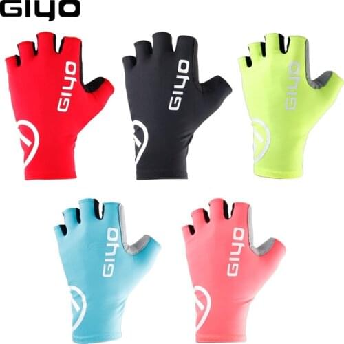 Giyo summer road bike mountain bike equipment riding gloves Half Finger bicycle gloves motorcycle gloves short finger S-02