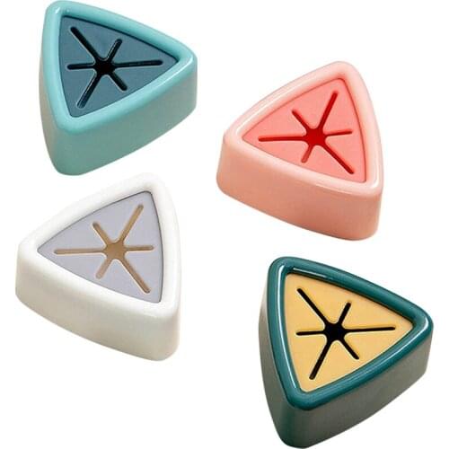 Kitchen Towel Hooks, Self-Adhesive Towel Plug Wall Mount Hook, Wash Cloth Clip Holder 4 Pack