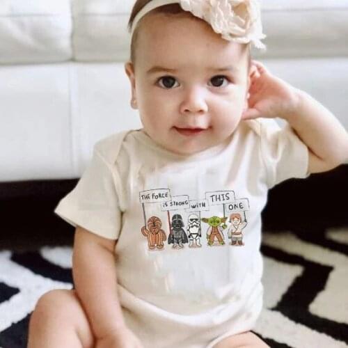 0-24M Fashion Baby Bodysuits Newborn Cartoon Cotton Short Sleeve Outfits Summer Infant Jumpsuit Girls Boys Clothes Tops Outwear