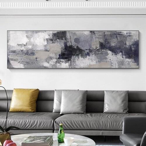 Abstract Graffiti Wall Posters And Prints Large Size Light Color Landscape Pictures Canvas Painting For Living Room Wall