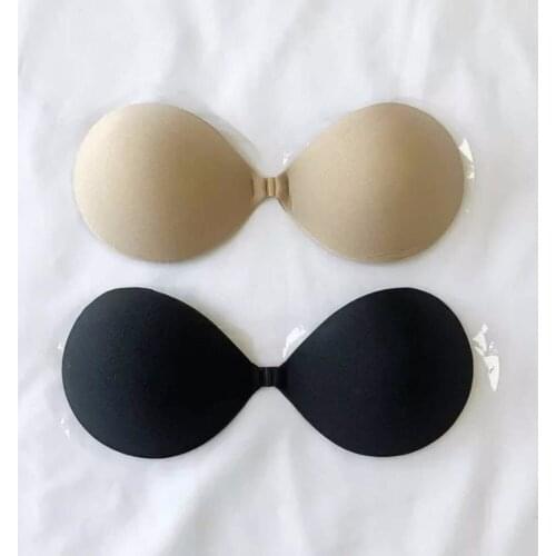 New Seamless Self-Sticky Wire Free Invisible Bra Strapless Adhesive Silicone Bra Underwear Women Solid Bras