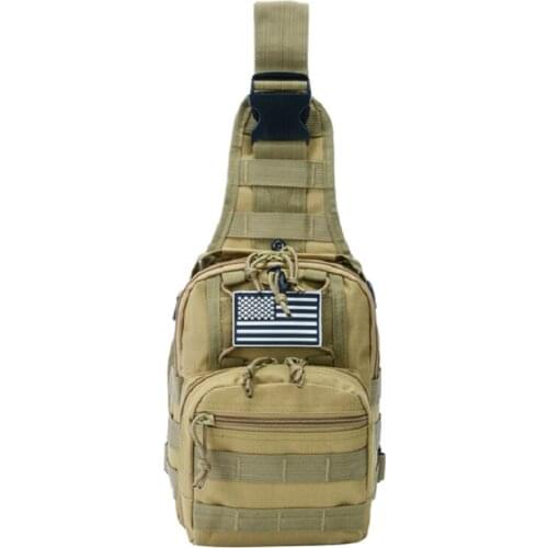 Oxford Sports Bag Camouflage Field Sports Small Chest Bag Single Shoulder Straddle Outdoor Tactical Bag