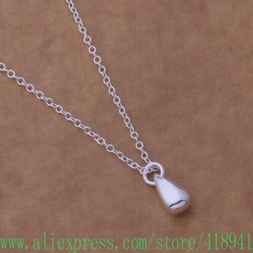 Silver Plated Necklace Silver Plated fashion jewelry pendant /bxbakoia bduajvba AN681