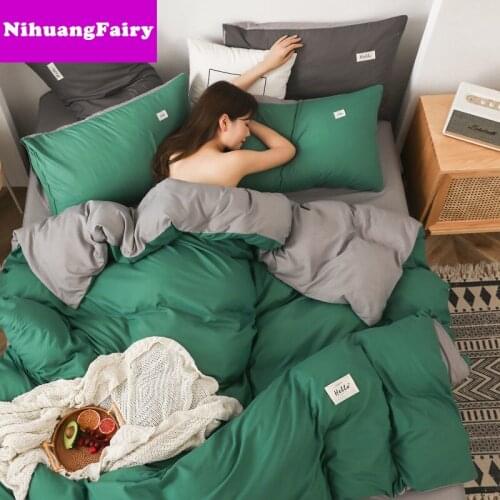 Skin-friendly sanding single quilt cover quilt cover dormitory quilt cover single double quilt cover