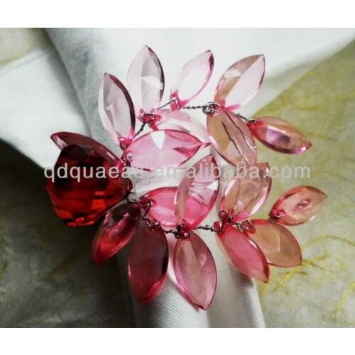 Aliexpress sold beaded wedding napkin ring
