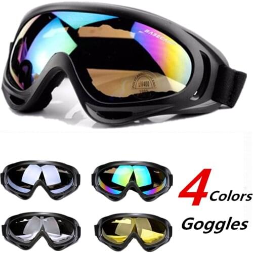 Professional Safety high-end Glasses Driving Motorcycles UV400 Double Lens Impact goggles Ski mirror Goggles Riding Outdoor