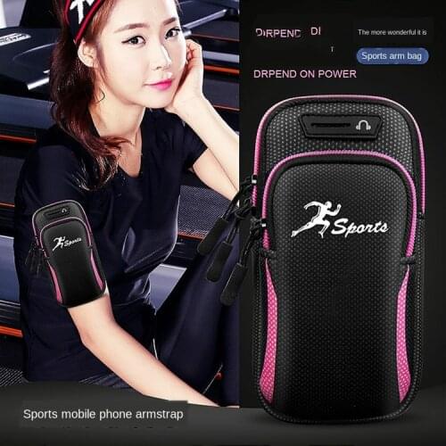 Universal 6.9" Waterproof Sport Armband Bag Running Jogging Gym Arm Band Mobile Phone Case Cover Holder for iPhone 6.7 Samsung