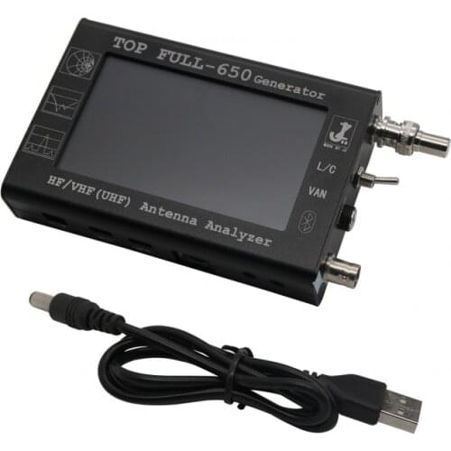 1.3GHz Vector Antenna Analyzer Signal Generator HF VHF UHF ANT SWR Impedance Meter 4.3" LCD Display