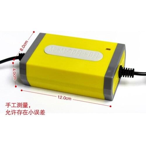 12v 20ah charger with alligator clip for lead acid battery of electric scooter motorcycle tricycle and atomizer conversion parts