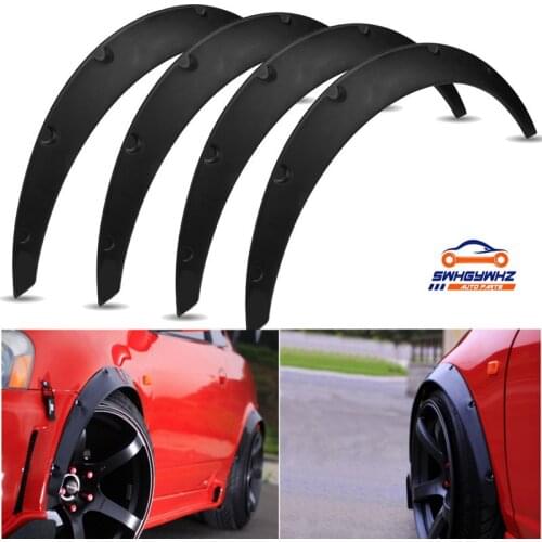 2020 New Universal Flexible Car Fender Flares Extra Wide Body Wheel Wheel Arch Protector