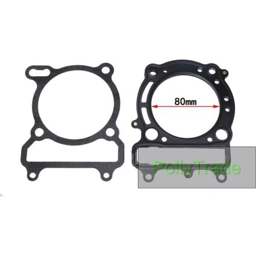 400CC 400 80mm 180MQ Gasket Kit Tank Touring De Linhai Buyang Jinlang XinYue Scooter ATV Buggy Parts