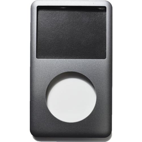 For iPod Video iPod Classic Front Housing Case Transparent Cover Clear Plastic Shell For iPod 5th Gen Video For iPod Classic