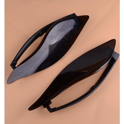CITALL NEW Motorcycle Side Wings Wind Windshield Air Deflector Windscreens Fairing fit for Harley Touring 14-17