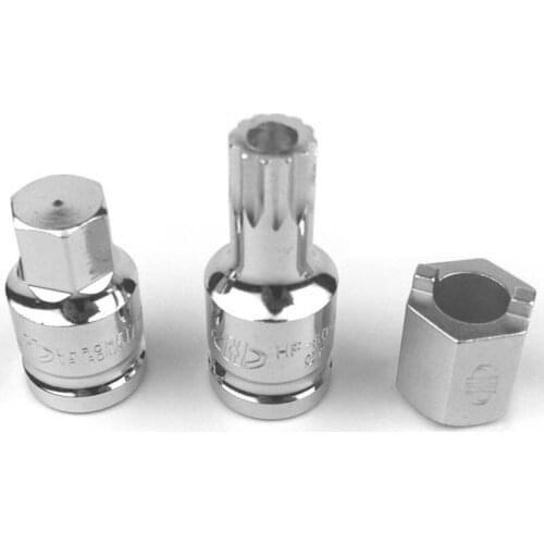 Dismounting Screw Remove Oil Drain Plug H17 Oil Draining Hex Wrench For VW Car M16 For AUDI Car Shock absorber disassembly tool