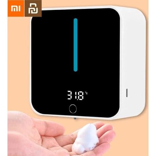 Xiaomi Soap Dispenser Wall Liquid Soap Dispenser USB Charging Infrared Induction Smart Kitchen Sensor Hand Washer Hand Sanitizer