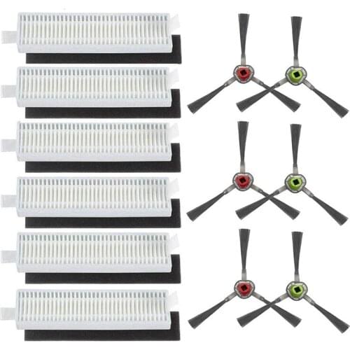 Filter Side Brush Replacement For ECOVACS DEEBOT Slim DA60 SLIM2 DA5G Slim NEO Robotic Vacuum Cleaner