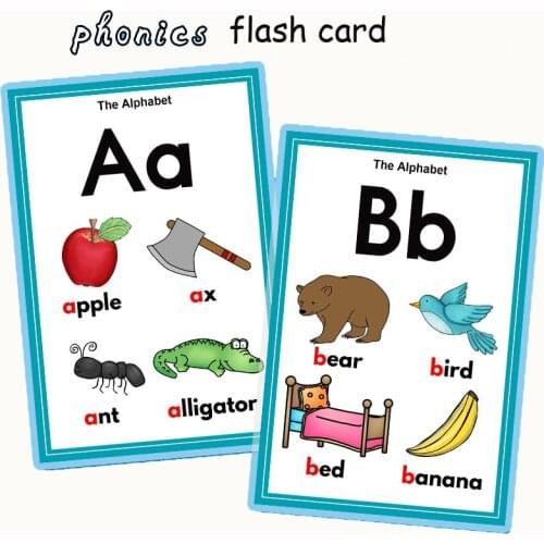 Oxford natural spelling Oxford Phonics World level 1-5 Letters words flash card school home kids English teaching tool 16*22cm