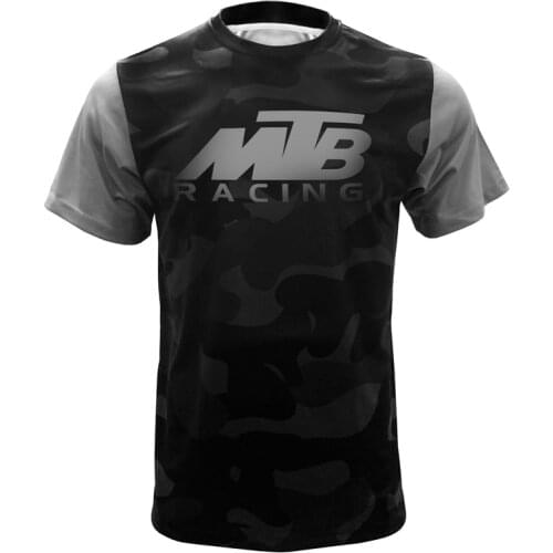 Explosions MTB Mountain Bike Motorcycle Jersey Moisture Absorption and Perspiration Breathable Short Sleeve T-shirt