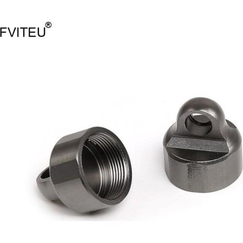FVITEU CNC Alloy Shock Cap fit 1/8 HPI Racing savage XL FLUX Rovan TORLAND MONSTER BRUSHLESS Truck Parts
