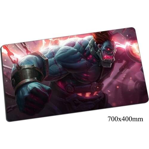 Sion mouse pad 70x40cm gaming mousepad gear lol gamer mouse mat pad Undead Juggernaut game computer High-end mouse play mats