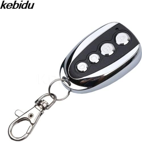 Kebidu Universial ABCD Key Control 433.92MHZ Remote Cloning 4 Channel Auto Car Garage Door Duplicator Rolling Code For Car