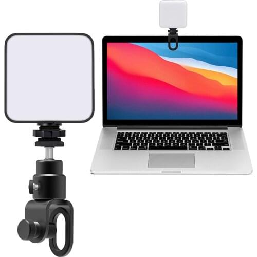 Mini 80Pcs LED Video Light 2500K6500K 2500mAh Photographic Lighting Rechargable Typ-C Fill Lamp For Youtube VK Vlog Shooting